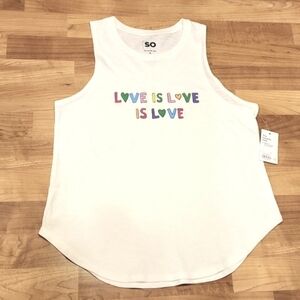Love is Love tank top